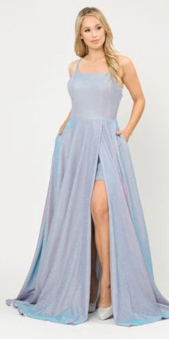 Poly USA | Ed Young 8700 Glitter Knit Lace-Up Back Romper Style Long Dress(Lace Up Back Romper Style Long Prom Dress Pink Silver) 18 Poly USA | Ed Young 8700 Glitter Knit Lace-Up Back Romper Style Long Dress(Lace Up Back Romper Style Long Prom Dress Pink Silver) -Discount Dress Shops 8700 poly usa lavender ad7e5d17 78ee 4863 ac78 d7e35177e4ff