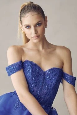 Juliet 880 Glitter Tulle A-Line Cold-Shoulder Homecoming Dress.(Juliet 880 Glitter Tulle A Line Cold Shoulder Homecoming Dress) -Discount Dress Shops 880 royal live zoom