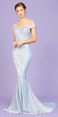 Eureka 9306 Corset Back Off-Shoulder Mermaid Long Dress(Corset Back Off Shoulder Mermaid Long Prom Dress Mocha) -Discount Dress Shops 9306 eureka ice blue 30619a03 f06f 44e7 8399 287c5b638d22