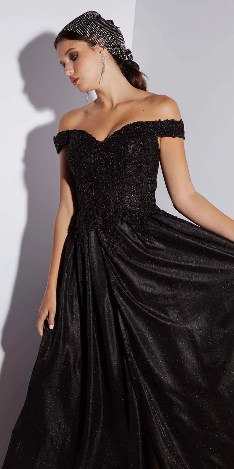 Eureka 9806 Floor Length Off Shoulder A-Line Gown(Eureka 9806 Floor Length Off Shoulder A Line Gown) 2 Eureka 9806 Floor Length Off Shoulder A-Line Gown(Eureka 9806 Floor Length Off Shoulder A Line Gown) - Image 2