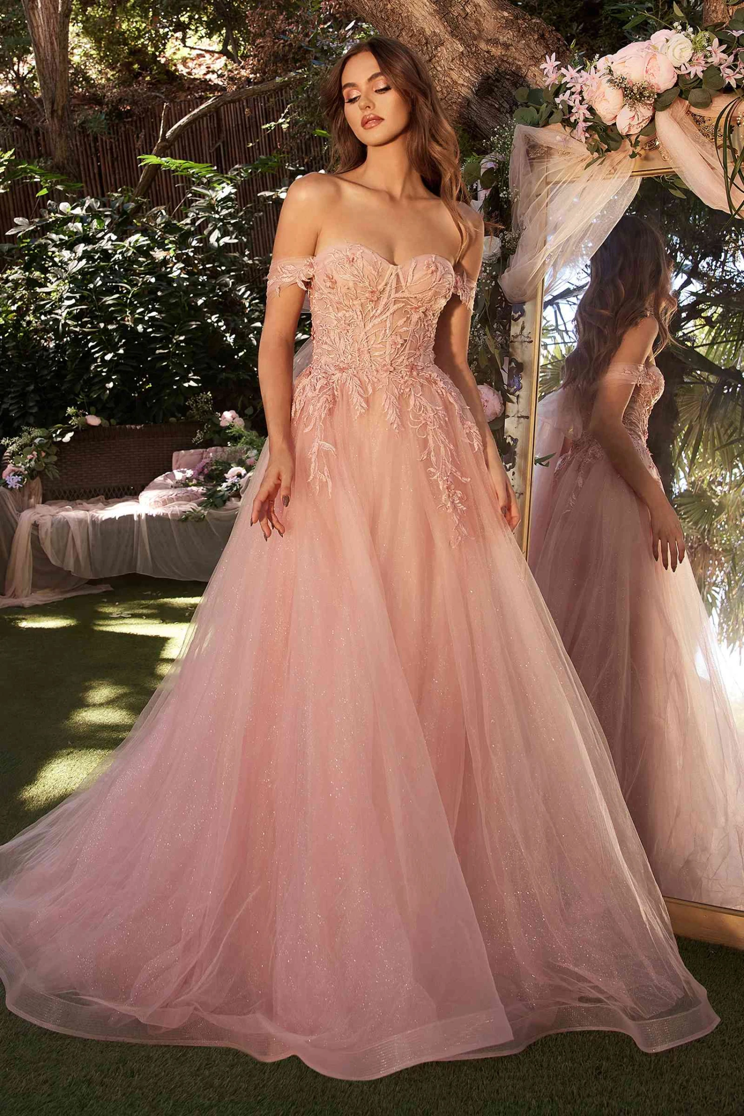 Andrea & Leo A1322 Layered Tulle Ball Gown(Andrea Leo A1322 Layered Tulle Ball Gown) 1 Andrea & Leo A1322 Layered Tulle Ball Gown(Andrea Leo A1322 Layered Tulle Ball Gown)