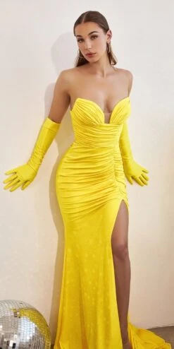 Ladivine CD889 Long Strapless Glitter Stretch Gown With Gloves(Ladivine Cd889 Long Strapless Glitter Stretch Gown With Gloves) -Discount Dress Shops CD889 yellow 1800x1800 5c229543 0042 45bf a2aa 6eea769f3ed9