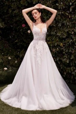 Ladivine CDS511W Dress Lace And Tulle Bridal Ball Gown(Ladivine Cds511w Dress Lace And Tulle Bridal Ball Gown)