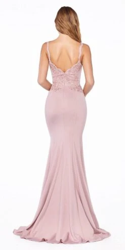 CLEARANCE - Cinderella Divine CF319 Long Fitted Gown Plunging V-Neck (Size M)(Clearance Cinderella Divine Cf319 Long Fitted Gown Plunging V Neck Size M) 5 CLEARANCE - Cinderella Divine CF319 Long Fitted Gown Plunging V-Neck (Size M)(Clearance Cinderella Divine Cf319 Long Fitted Gown Plunging V Neck Size M) -Discount Dress Shops CF319 cinderella divine dusty rose back 09c1fde5 36bb 4694 a34d 707d17fc36c3