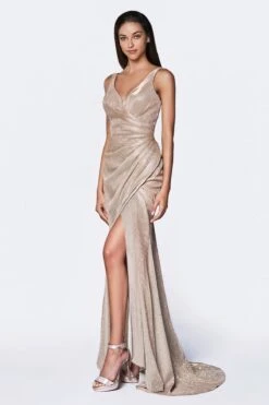 CLEARANCE - Cinderella Divine CF332 Glitter Sparkle Formal Gown (Size 4XL)(Clearance Cinderella Divine Cf332 Glitter Sparkle Formal Gown Size 4xl) -Discount Dress Shops CF332 cinderella divine mauve side 1200x1800 a1b11af2 1b14 4755 ace5 35dfbdfb9b42