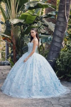 Juliet JT1449J Poofy Strapless Sweetheart Quinceanera Gown Includes Cape(Juliet Jt1449j Poofy Strapless Sweetheart Quinceanera Gown Includes Cape) -Discount Dress Shops JT1449J 3