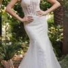 Juliet JT2441SW Long Corset Bodice Embellished Mermaid Wedding Dress(Juliet Jt2441sw Long Corset Bodice Embellished Mermaid Wedding Dress)
