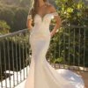 Nox Anabel JW979 Long Sweetheart Off Shoulder Wedding Mermaid Dress(Nox Anabel Jw979 Long Sweetheart Off Shoulder Wedding Mermaid Dress)