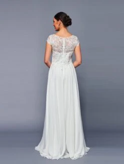 Deklaire Bridal K311 Mother Of The Bride A-Line Cap Sleeve Chiffon Gown(Deklaire Bridal K311 Mother Of The Bride A Line Cap Sleeve Chiffon Gown) -Discount Dress Shops K311 2