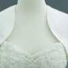 DeKlaire Bridal L111 Satin Bolero Jacket(Satin Bolero Jacket By Deklaire Bridal L111)
