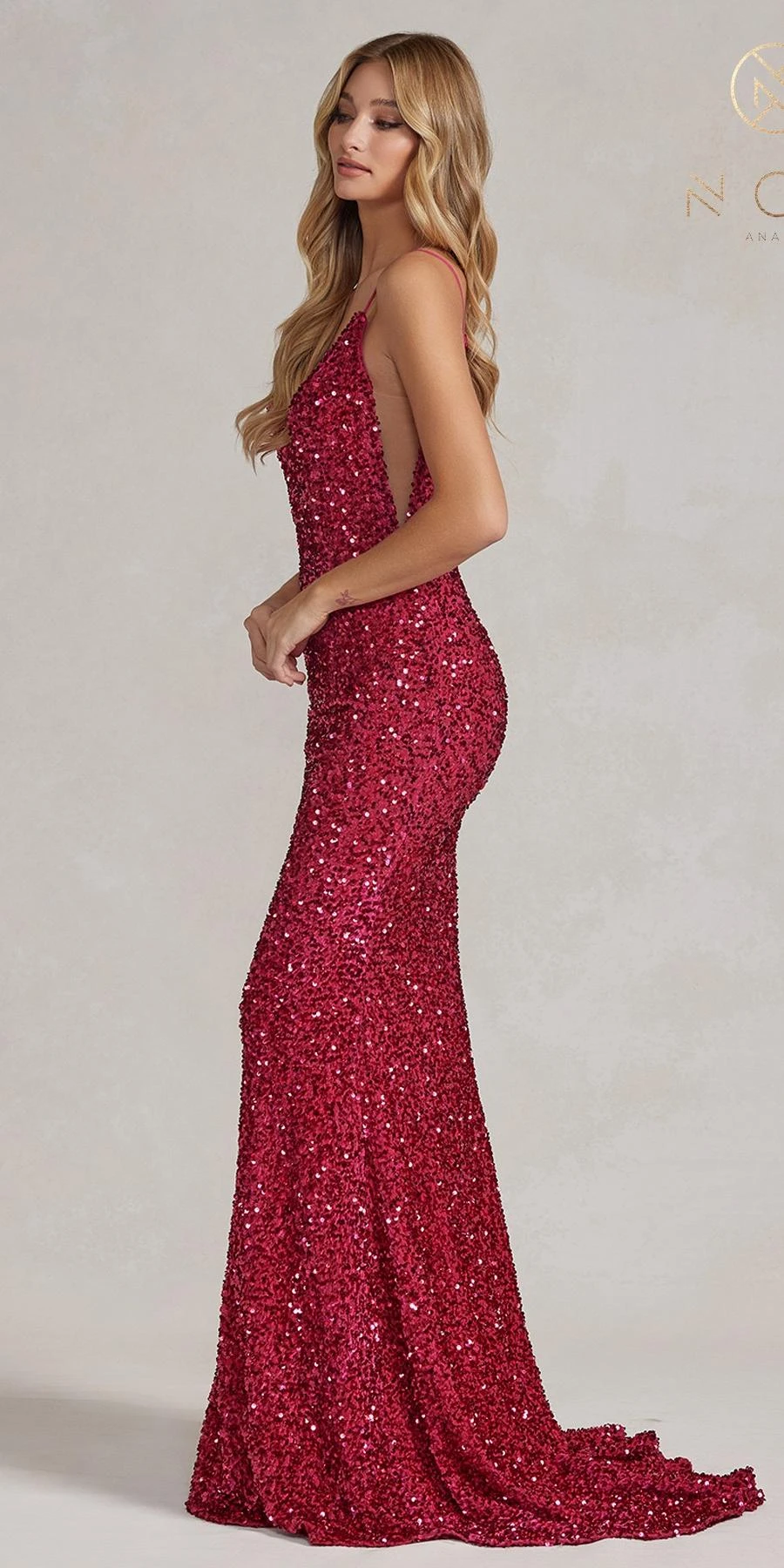 Nox Anabel R1071 Floor Length Sheath Sequin Dress(Nox Anabel R1071 Floor Length Sheath Sequin Dress) 11 Nox Anabel R1071 Floor Length Sheath Sequin Dress(Nox Anabel R1071 Floor Length Sheath Sequin Dress) - Image 11