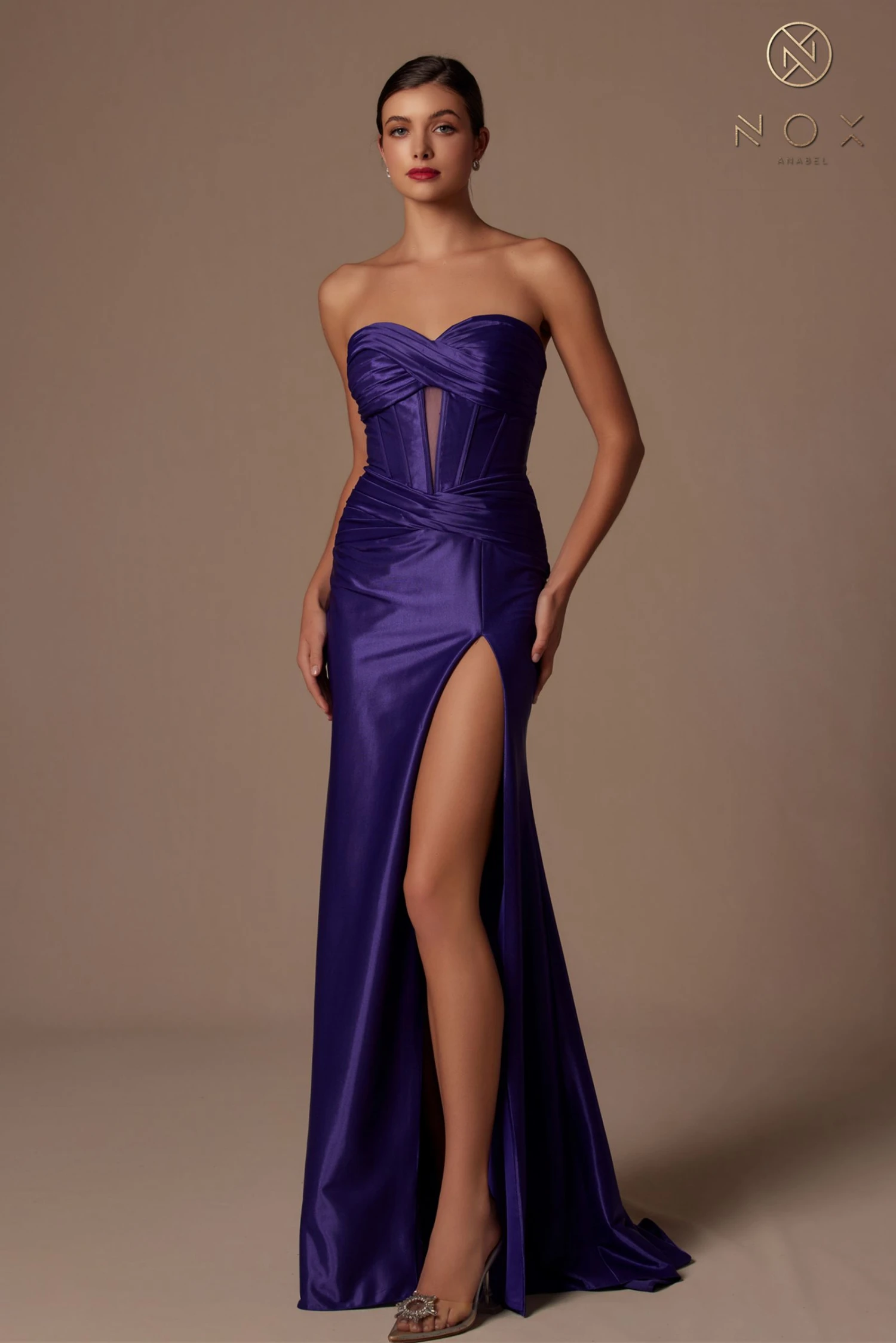 Nox Anabel T1489 Dress Long Strapless Fitted Evening Gown(Nox Anabel T1489 Dress Long Strapless Fitted Evening Gown) 6 Nox Anabel T1489 Dress Long Strapless Fitted Evening Gown(Nox Anabel T1489 Dress Long Strapless Fitted Evening Gown) - Image 6