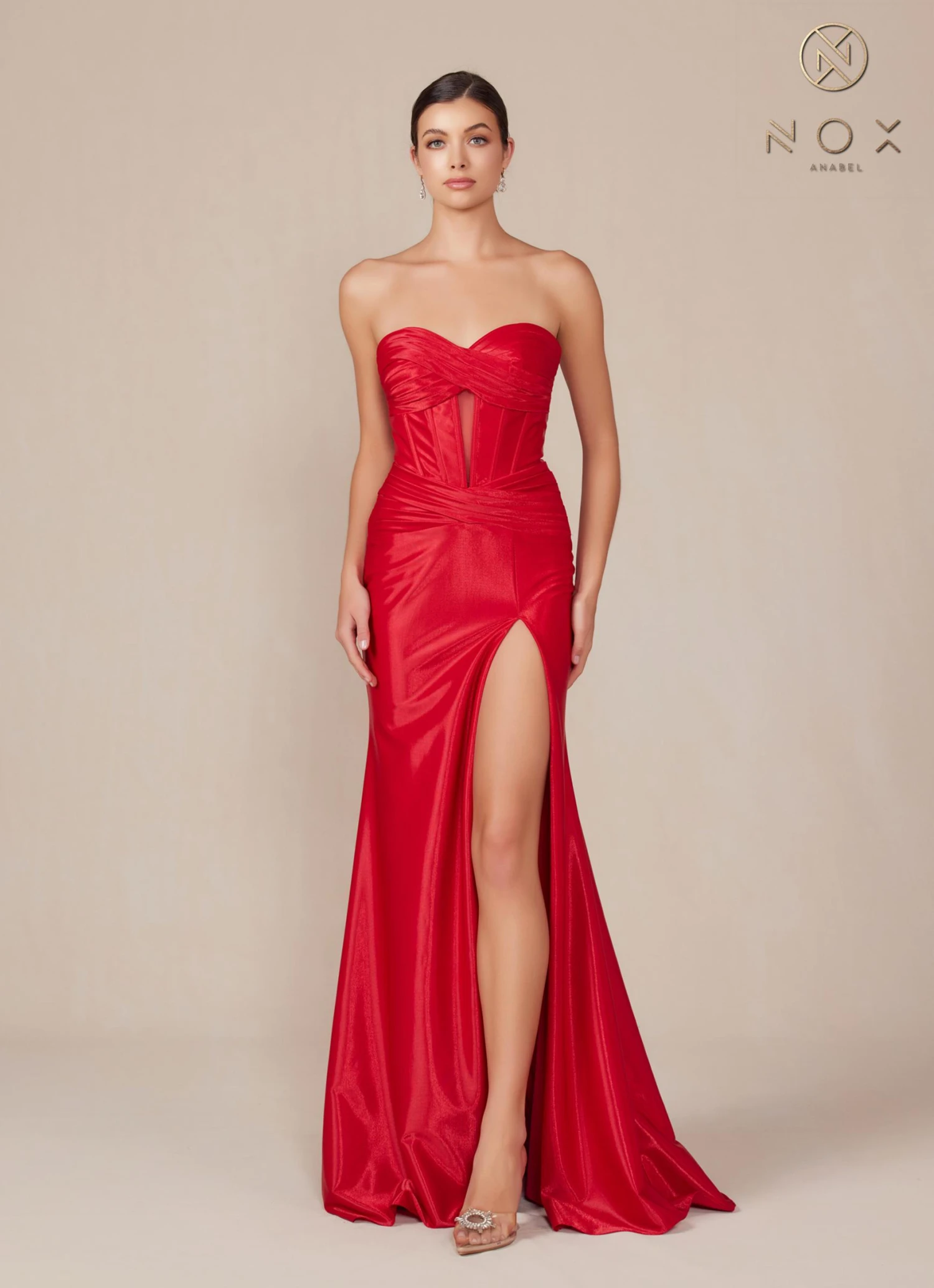 Nox Anabel T1489 Dress Long Strapless Fitted Evening Gown(Nox Anabel T1489 Dress Long Strapless Fitted Evening Gown) 9 Nox Anabel T1489 Dress Long Strapless Fitted Evening Gown(Nox Anabel T1489 Dress Long Strapless Fitted Evening Gown) - Image 9