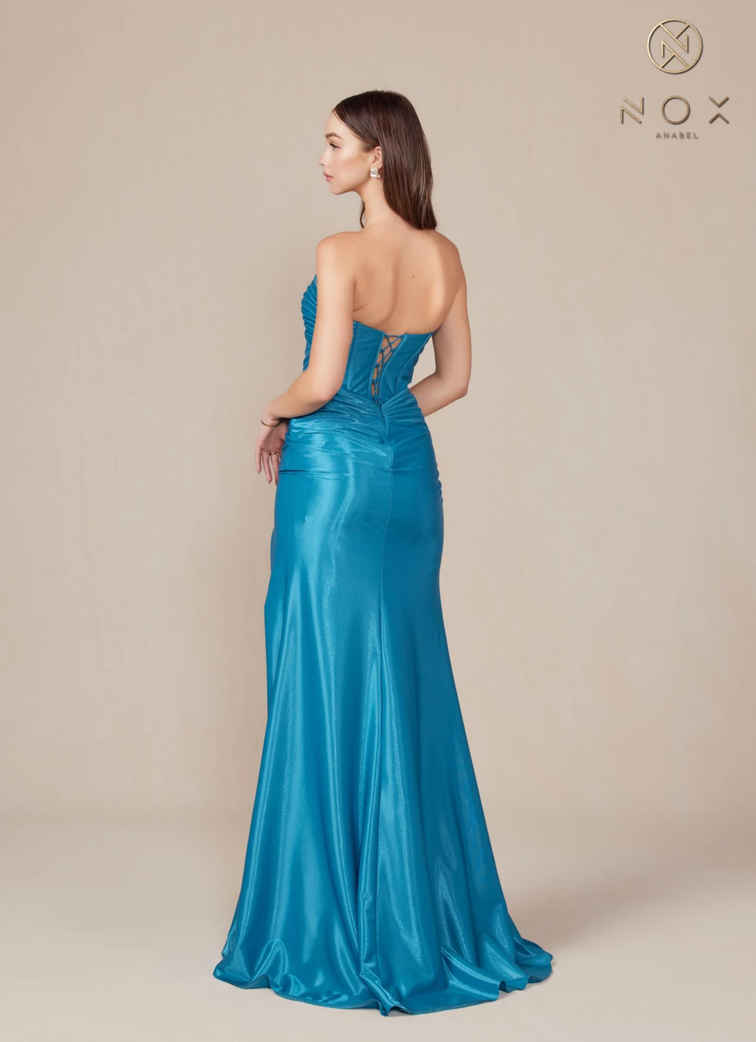Nox Anabel T1500 Dress Satin Strapless Floor Length Keyhole Bodice(Nox Anabel T1500 Dress Satin Strapless Floor Length Keyhole Bodice) 6 Nox Anabel T1500 Dress Satin Strapless Floor Length Keyhole Bodice(Nox Anabel T1500 Dress Satin Strapless Floor Length Keyhole Bodice) - Image 6