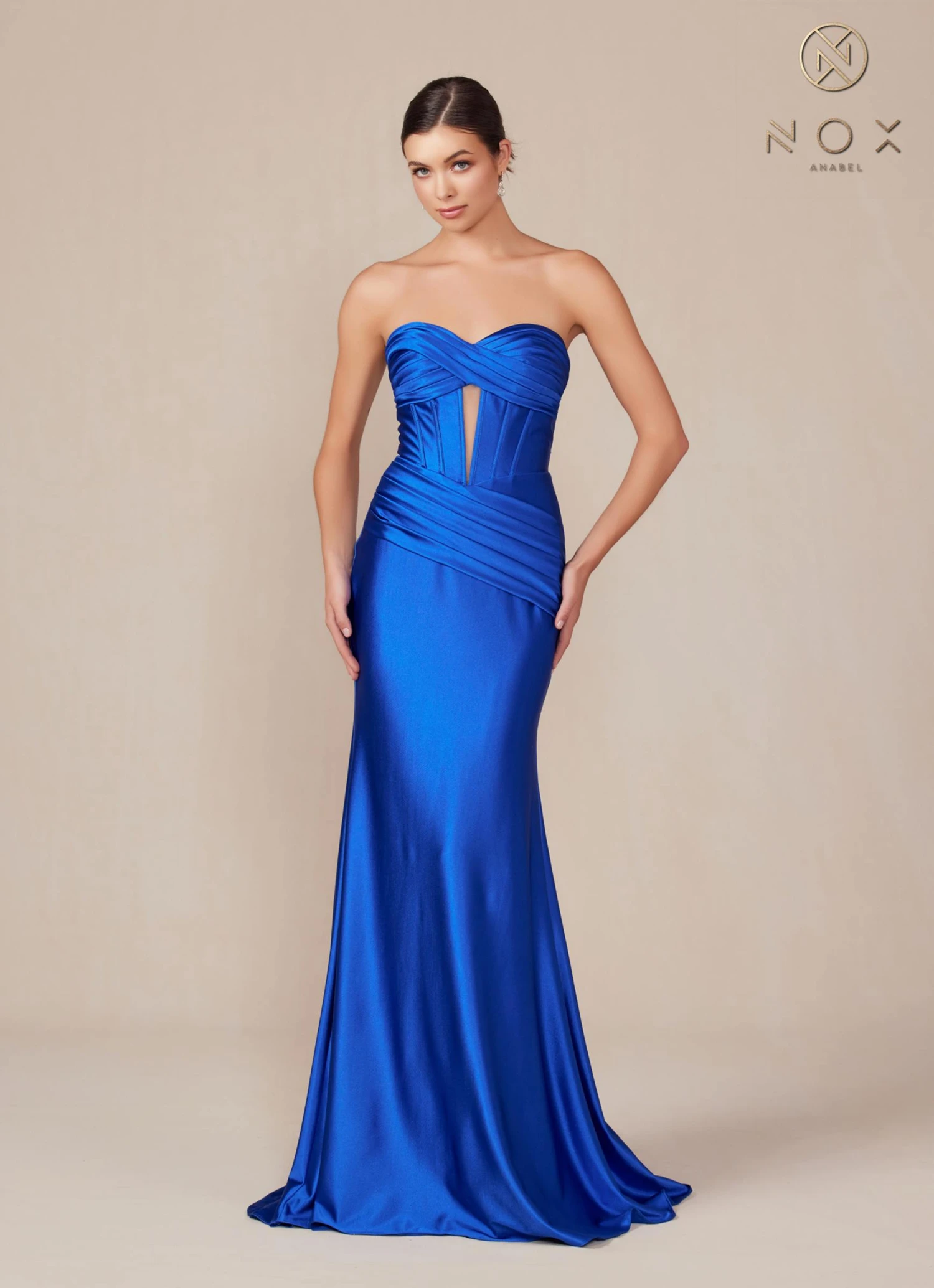 Nox Anabel T1500 Dress Satin Strapless Floor Length Keyhole Bodice(Nox Anabel T1500 Dress Satin Strapless Floor Length Keyhole Bodice) 9 Nox Anabel T1500 Dress Satin Strapless Floor Length Keyhole Bodice(Nox Anabel T1500 Dress Satin Strapless Floor Length Keyhole Bodice) - Image 9