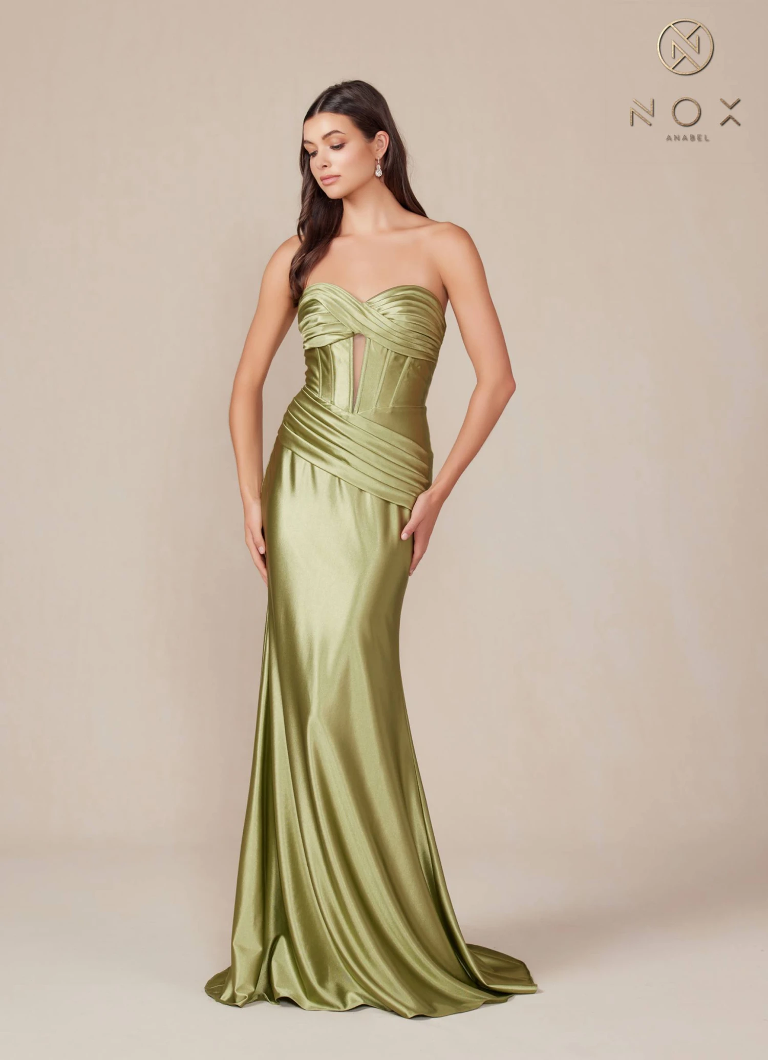 Nox Anabel T1500 Dress Satin Strapless Floor Length Keyhole Bodice(Nox Anabel T1500 Dress Satin Strapless Floor Length Keyhole Bodice) 11 Nox Anabel T1500 Dress Satin Strapless Floor Length Keyhole Bodice(Nox Anabel T1500 Dress Satin Strapless Floor Length Keyhole Bodice) - Image 11