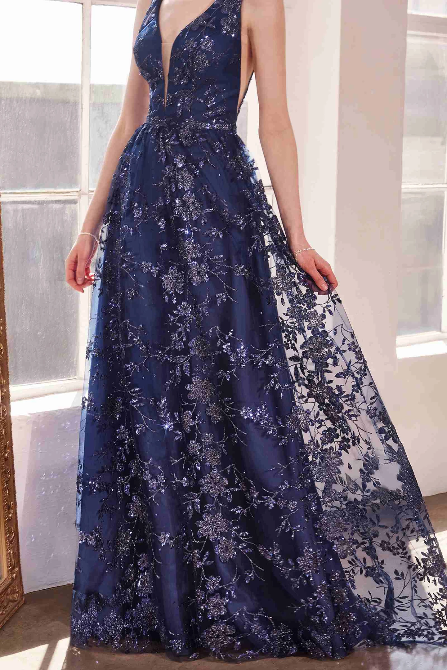 Ladivine Amoris T606 Long Sleeveless Glitter Print A-Line Gown(Ladivine Amoris T606 Long Sleeveless Glitter Print A Line Gown) 13 Ladivine Amoris T606 Long Sleeveless Glitter Print A-Line Gown(Ladivine Amoris T606 Long Sleeveless Glitter Print A Line Gown) - Image 13