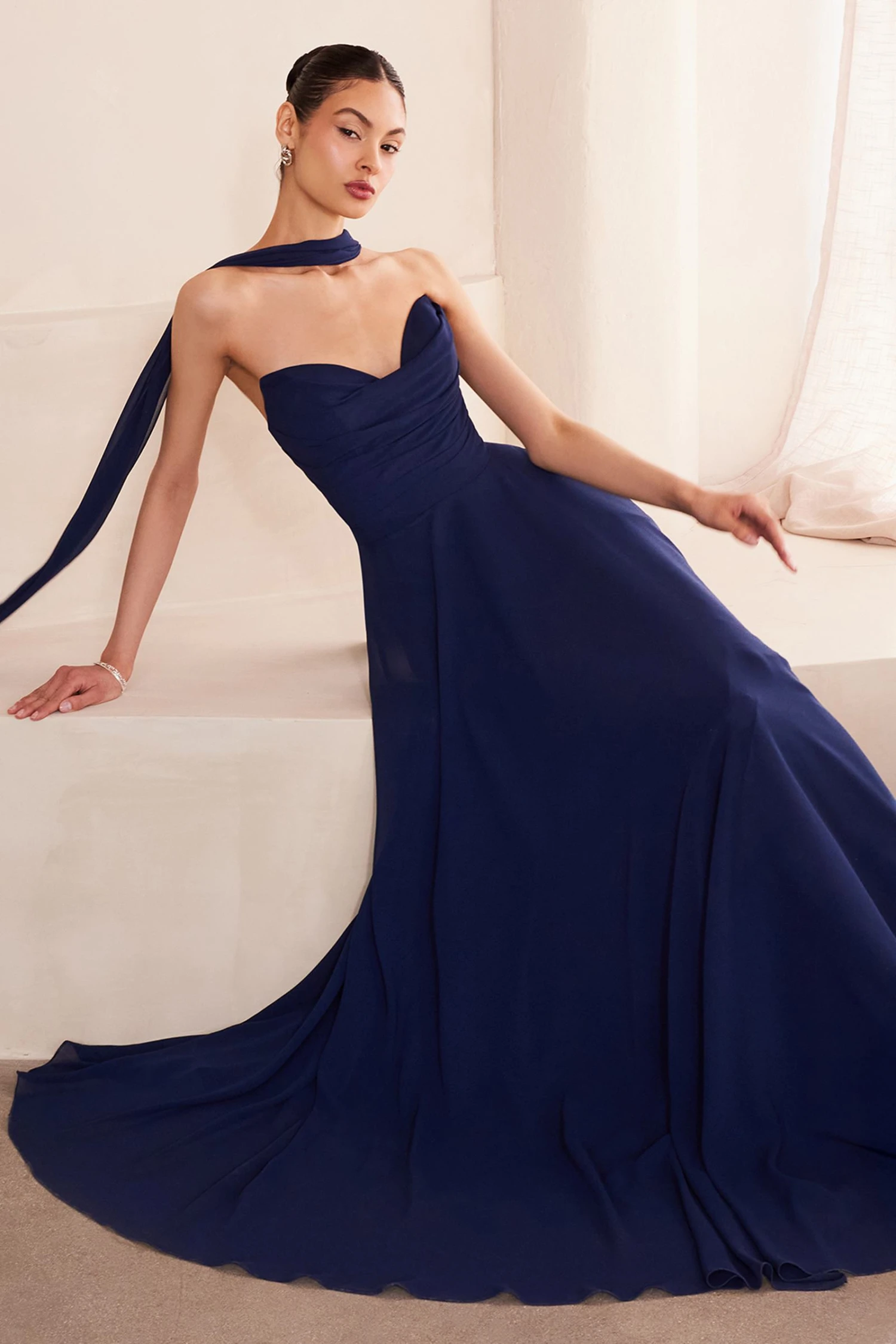 Ladivine Amoris T703 Dress Strapless A-Line Bridesmaid Gown(Ladivine Amoris T703 Dress Strapless A Line Bridesmaid Gown) 10 Ladivine Amoris T703 Dress Strapless A-Line Bridesmaid Gown(Ladivine Amoris T703 Dress Strapless A Line Bridesmaid Gown) - Image 10