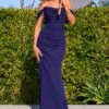 Ladivine Amoris T705 Off Shoulder Fitted Bridesmaid Gown(Ladivine Amoris T705 Off Shoulder Fitted Bridesmaid Gown)