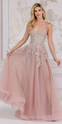 Amelia Couture TM1006 Long A-Line Embroidered Bodice Leg Slit Dress(Amelia Couture Tm1006 Long A Line Embroidered Bodice Leg Slit Dress) 10 Amelia Couture TM1006 Long A-Line Embroidered Bodice Leg Slit Dress(Amelia Couture Tm1006 Long A Line Embroidered Bodice Leg Slit Dress) -Discount Dress Shops TM1006 DUSTY ROSE