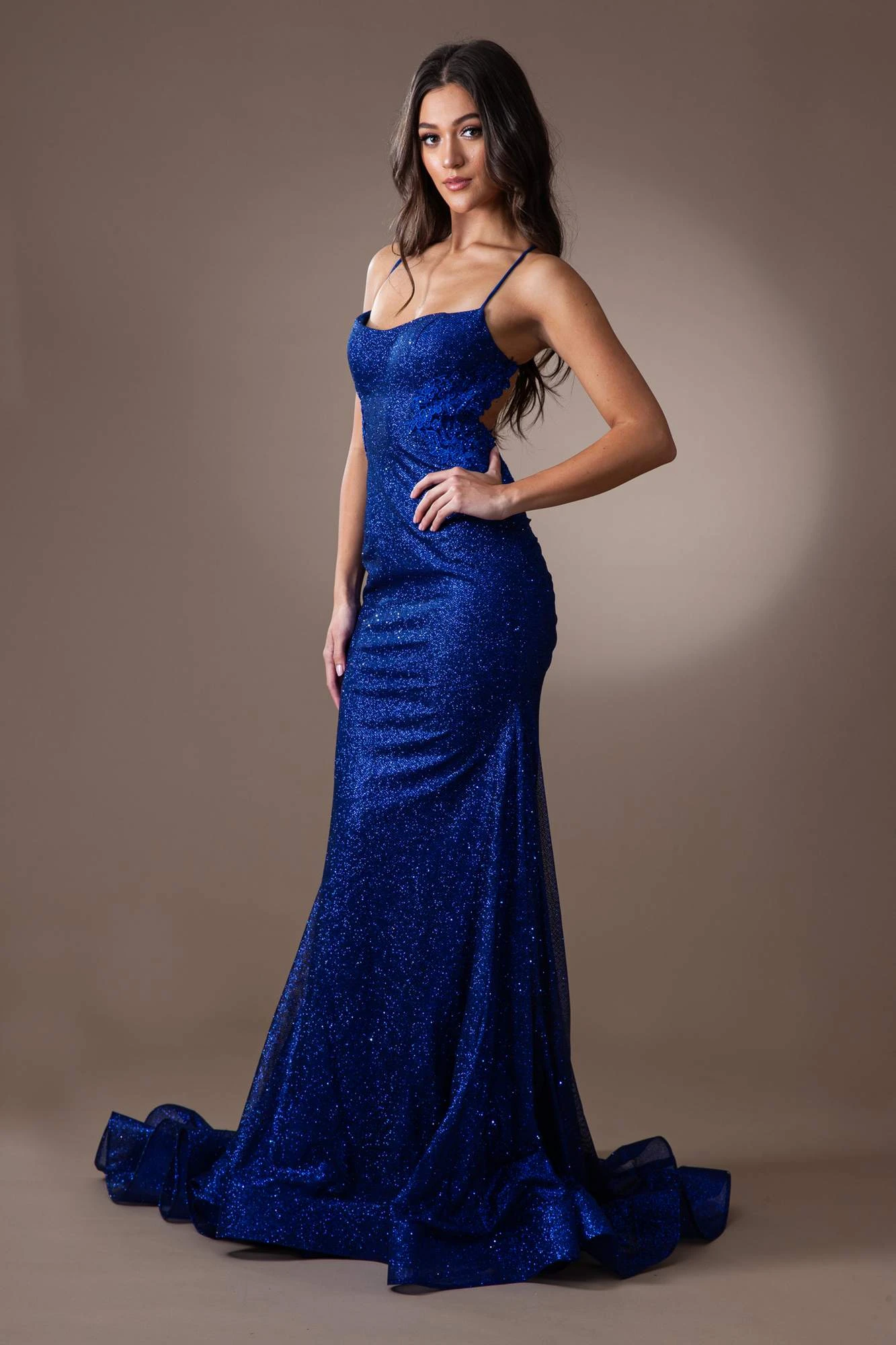 Amelia Couture TM1014 Long Mermaid Fitted Glitter Scoop Neck Dress(Amelia Couture Tm1014 Long Mermaid Fitted Glitter Scoop Neck Dress) 3 Amelia Couture TM1014 Long Mermaid Fitted Glitter Scoop Neck Dress(Amelia Couture Tm1014 Long Mermaid Fitted Glitter Scoop Neck Dress) - Image 3