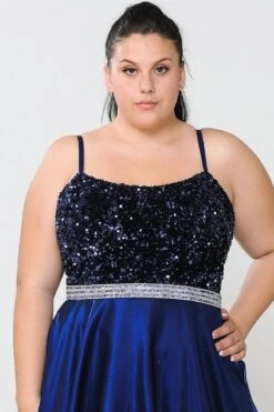 Lindas W1018 Floor Length Rhinestone Belt Detail Sequin Top Dress With Pockets(Lindas W1018 Floor Length Rhinestone Belt Detail Sequin Top Dress With Pockets) 9 Lindas W1018 Floor Length Rhinestone Belt Detail Sequin Top Dress With Pockets(Lindas W1018 Floor Length Rhinestone Belt Detail Sequin Top Dress With Pockets) -Discount Dress Shops W1018 DETAIL