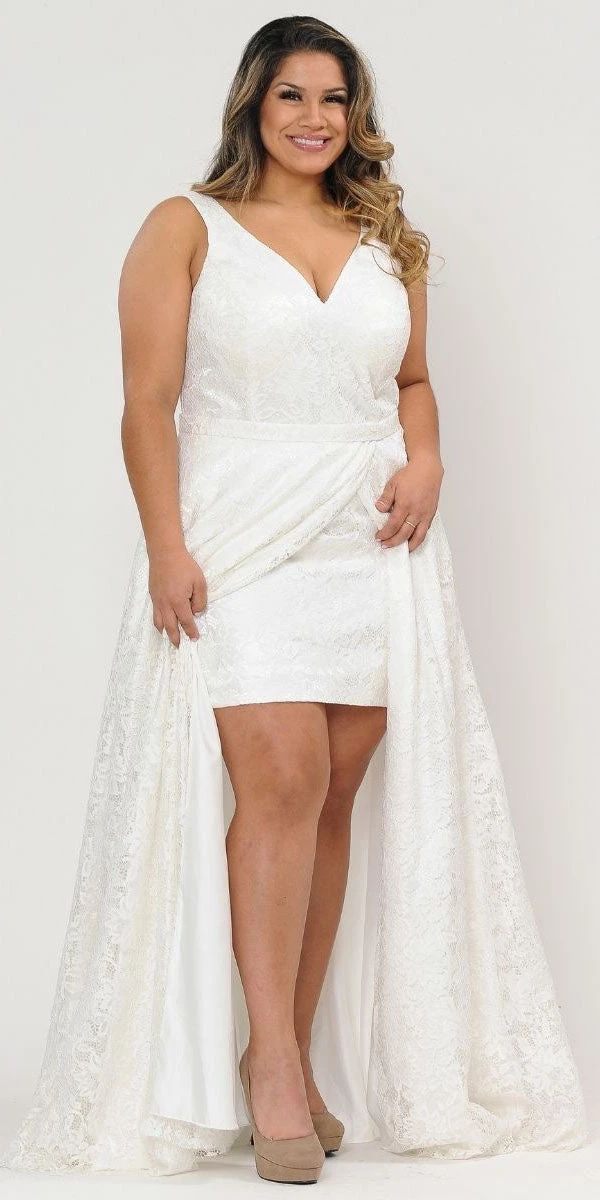 Lindas W1020 V-Neck Lace Print Pocket Details Sleeveless Dress(Lindas W1020 V Neck Lace Print Pocket Details Sleeveless Dress) 2 Lindas W1020 V-Neck Lace Print Pocket Details Sleeveless Dress(Lindas W1020 V Neck Lace Print Pocket Details Sleeveless Dress) - Image 2