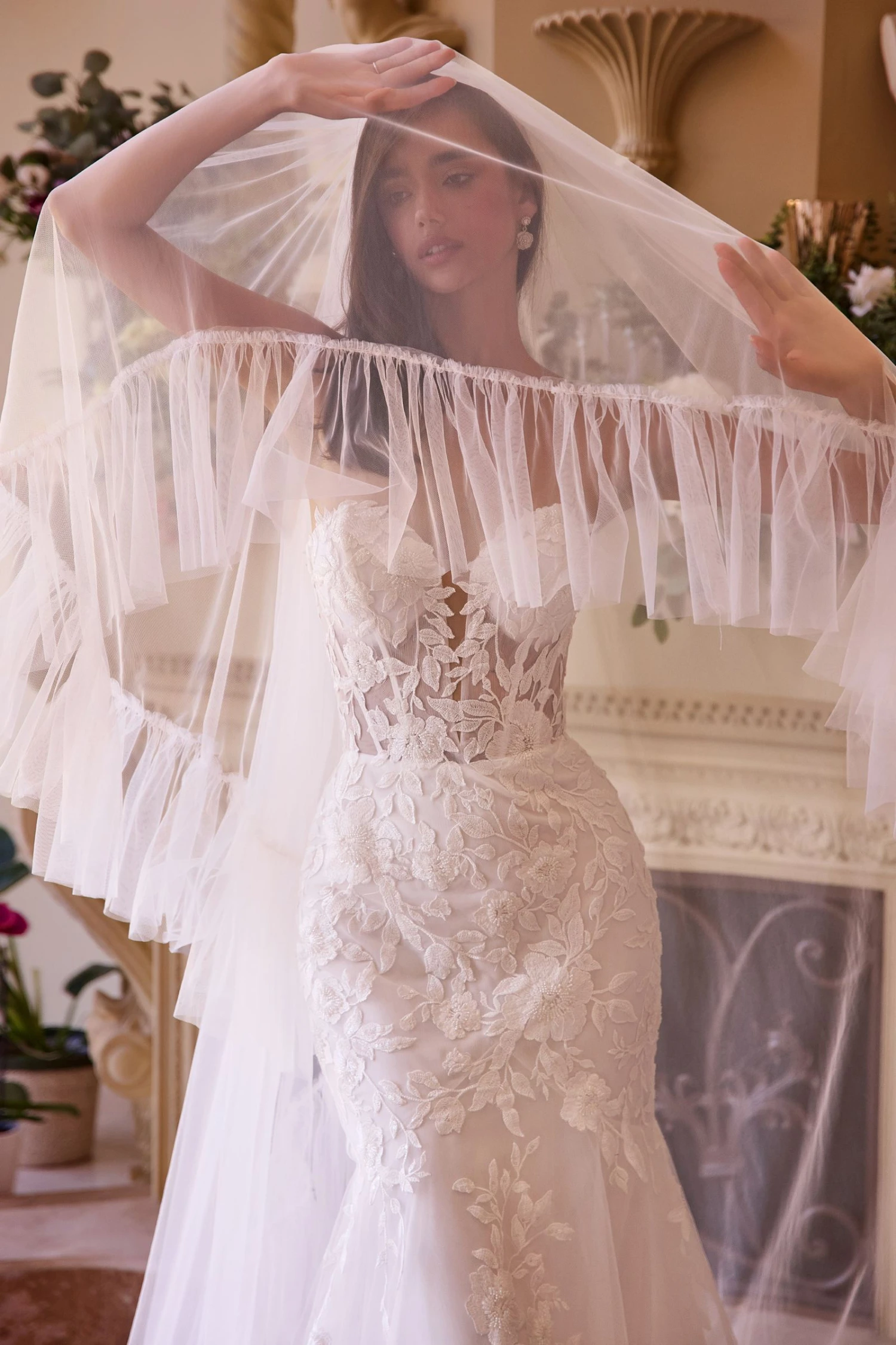 Andrea & Leo WL033 Dress Strapless Mermaid Bridal Gown & Sleeves(Andrea Leo Wl033 Dress Strapless Mermaid Bridal Gown Sleeves) 4 Andrea & Leo WL033 Dress Strapless Mermaid Bridal Gown & Sleeves(Andrea Leo Wl033 Dress Strapless Mermaid Bridal Gown Sleeves) - Image 4