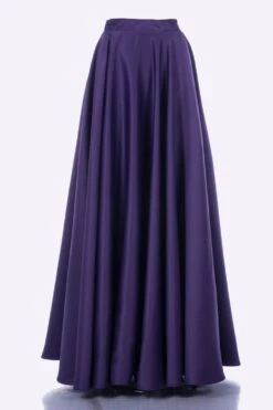 Poly USA | Ed Young SK10 Long Satin Skirt With Side Pockets(Poly Usa Sk10 Long Navy Blue Satin Skirt Side Pockets) -Discount Dress Shops sk10 poly usa purple d3824f77 dcdf 4633 bfca 6f23082fe24e