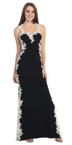 Eureka 6006 Sheath Mermaid Silhouette Gown Lace Trim(Sheath Mermaid Silhouette Gown Burgundy Floor Length Lace Trim) -Discount Dress Shops yhst 94935736666794 2454 1137861473 8e26e380 8019 4622 ac8e 7e656df80450