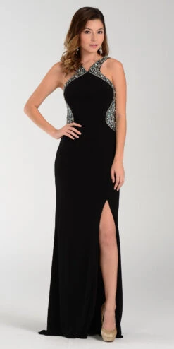 Poly USA | Ed Young 7360 Slit Fitted Dress Sexy Long Sheer Back(On Special Limited Stock Poly Usa 7360 Off White Slit Prom Dress Sexy Long Sheer Back) -Discount Dress Shops yhst 94935736666794 2455 432927710 fd948957 f78d 42aa 9008 e9dd2d97f648