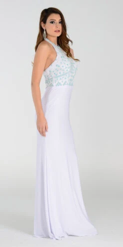 Poly USA | Ed Young 7378 Special Occasion Long Dress Halter Strap(On Special Limited Stock Poly Usa 7378 Special Occasion Long Dress Black Halter Strap) -Discount Dress Shops yhst 94935736666794 2455 437531320