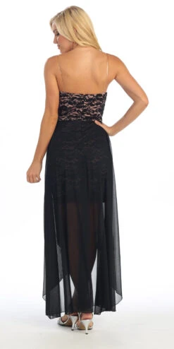 Celavie 2380 High Low Dress Chiffon/Lace Strapless Neck(Black Fuchsia High Low Semi Formal Dress Chiffon Lace Strapless Neck) 15 Celavie 2380 High Low Dress Chiffon/Lace Strapless Neck(Black Fuchsia High Low Semi Formal Dress Chiffon Lace Strapless Neck) -Discount Dress Shops yhst 94935736666794 2457 1152106151 f125b6db 65e0 44c6 9855 ba87daf949fe