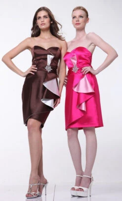 CLEARANCE - Cinderella Divine 5088 Short Strapless Sweetheart Ruffle Dress (Size S)(Clearance Cinderella Divine 5088 Dress Short Strapless Sweetheart Ruffle Size S) -Discount Dress Shops yhst 94935736666794 2457 1155766497 c7bfc6bc 5d7f 4979 a372 496b9bb19a0d