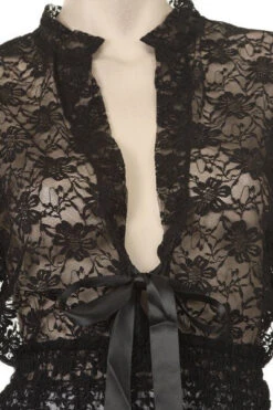 White Lace Top 3/4 Length Sleeve V Neck With Bow(White Lace Top 3 4 Length Sleeve V Neck With Bow) -Discount Dress Shops yhst 94935736666794 2457 1177564156 b622569a 31c6 446d b53c 0bfc3b235c84