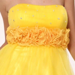 CLEARANCE - Cinderella Divine 414 Short A-Line Tulle Dress (Size 6)(Purple Homecoming Dress Short A Line Tulle Skirt Strapless Flower) -Discount Dress Shops yhst 94935736666794 2457 1420026382 bbedf4a6 e780 432a 8d74 adeefb00f308