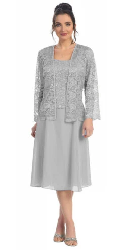 Sally Fashion 8485 Short Mother Of Bride Dress Chiffon Knee Length Lace Jacket(Short Teal Mother Of Bride Dress Chiffon Knee Length Lace Jacket) -Discount Dress Shops yhst 94935736666794 2457 1772171418 4ab6efa1 09c1 4b77 afed 0091b78296c5