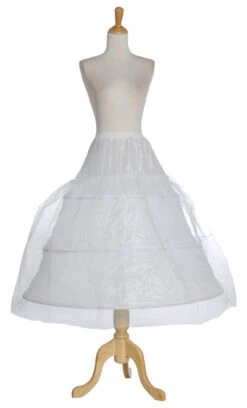 J008 Petticoat Underskirt Hoop White Petticoat Underskirt For Dress Gown(Petticoat Underskirt Hoop White Petticoat Underskirt For Dress Gown)
