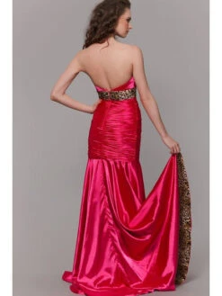 CLEARANCE - Cinderella Divine 7558 Strapless Fuchsia Leopard Print Dress (Size 10)(Clearance Cinderella Divine 7558 Strapless Fuchsia Leopard Print Dress Size 10) -Discount Dress Shops yhst 94935736666794 2458 202485150 d1177501 75f1 4ca3 b8d2 9a269d7668f0