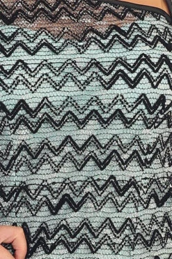 Celavie 2352 One Shoulder Short Lace Chevon Dress Includes Bolero Jacket(One Shoulder Black Aqua Short Lace Chevon Dress Includes Bolero Jacket) -Discount Dress Shops yhst 94935736666794 2458 362479238